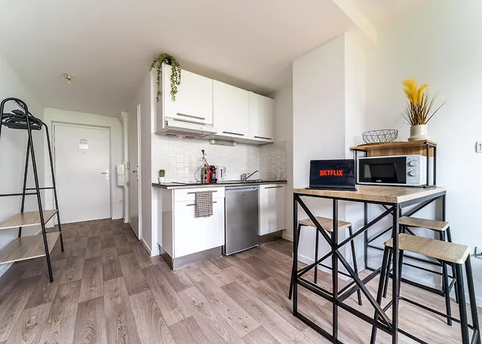 Appartement L'équinoxe - Barbieux - Edhec - Wifi - Parking Roubaix